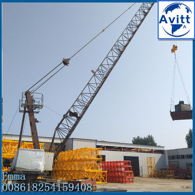 OEM QD120 데릭 크레인 20M 붐 2.5t 톱 로드 인버터 제어
